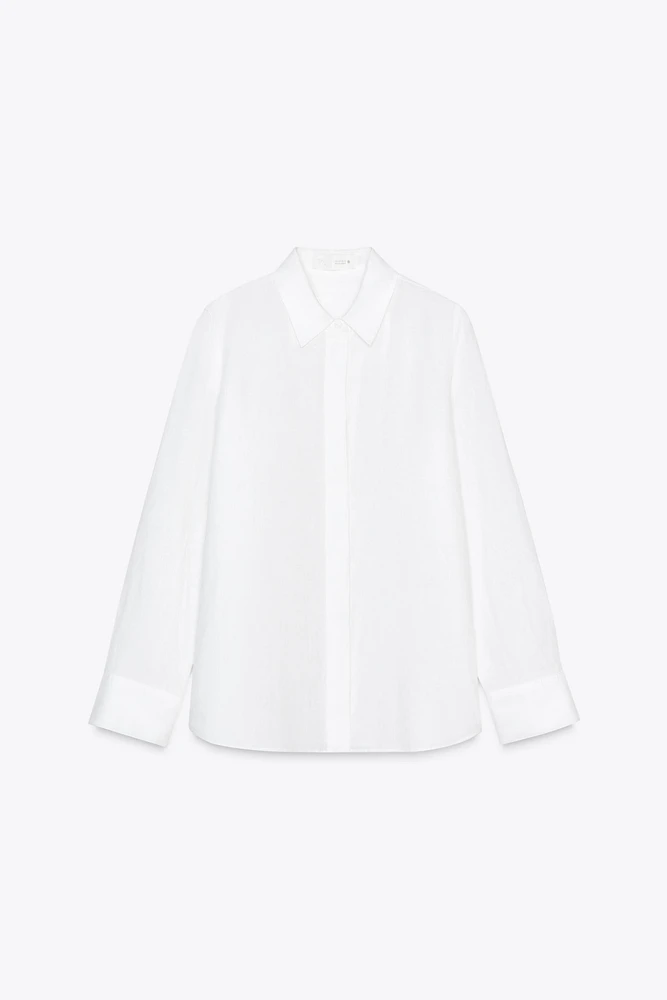 CHEMISE 100 % LIN COLLECTION ZW