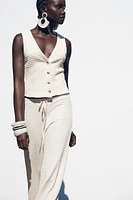 STRUCTURED VEST TOP