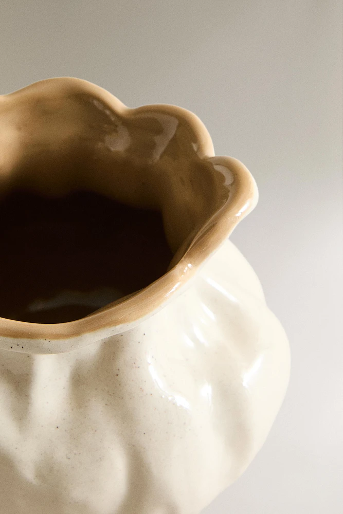 VASE CÉRAMIQUE ARTICHAUT