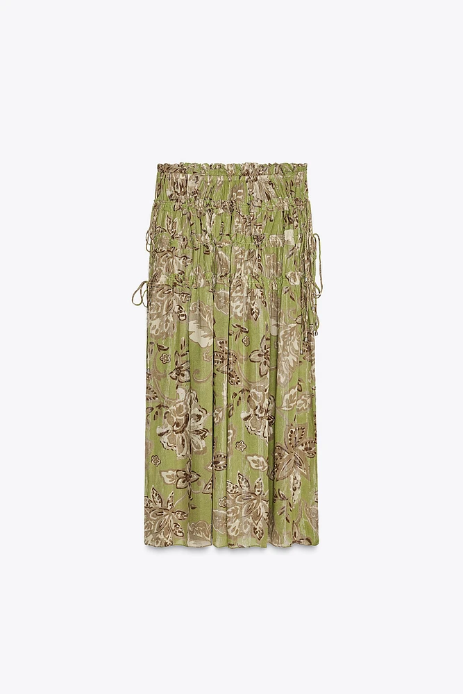 ZW COLLECTION PRINTED SKIRT