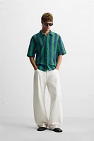 CHEMISE STRUCTURÉE AU CROCHET