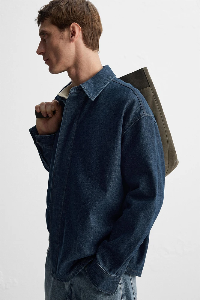 DENIM OVERSHIRT