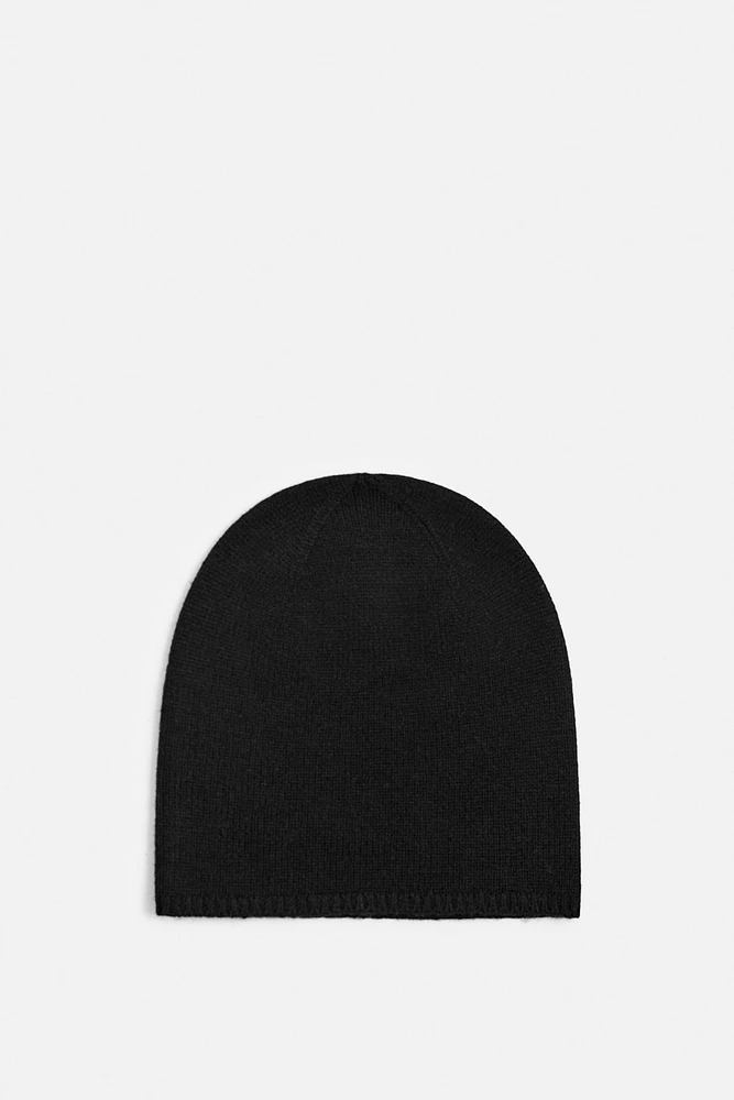 WOOL - CASHMERE KNIT HAT