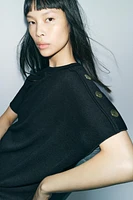 SOFT BUTTONED TOP