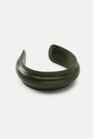 LOT DE 3 BRACELETS EN CUIR
