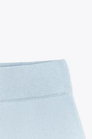 PIPED KNIT MINI SKIRT