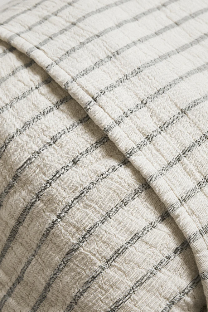 HOUSSE DE COUSSIN ENFANT GAZE RAYURES