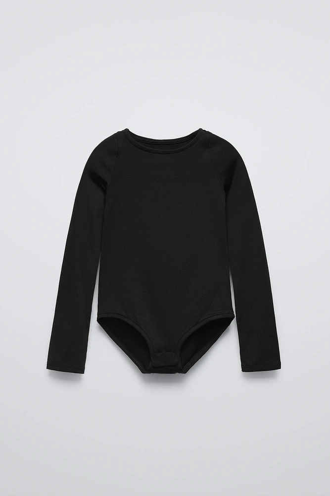 LONG SLEEVE POLYAMIDE BODYSUIT