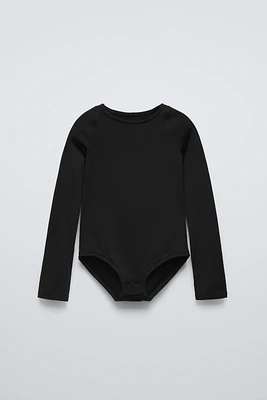 LONG SLEEVE POLYAMIDE BODYSUIT