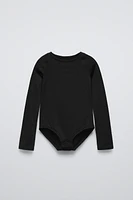 LONG SLEEVE POLYAMIDE BODYSUIT