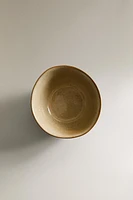 EARTHENWARE SNACK BOWL