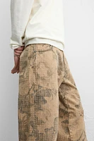 PRINTED CARPENTER JEANS