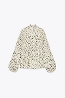 ZW COLLECTION POLKA DOT SHIRT