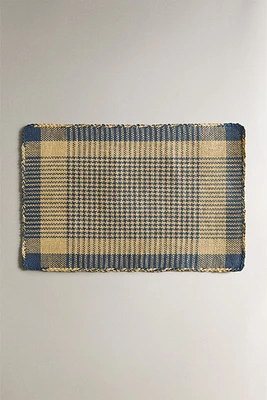 SET DE TABLE PAPIER CARREAUX