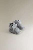 CHAUSSONS BÉBÉ BOTTES LAINE