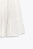 LACE CHIFFON SHORT DRESS