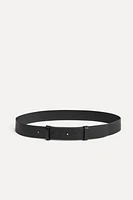 PLAIN LEATHER BELT 50TH ANNIVERSARY