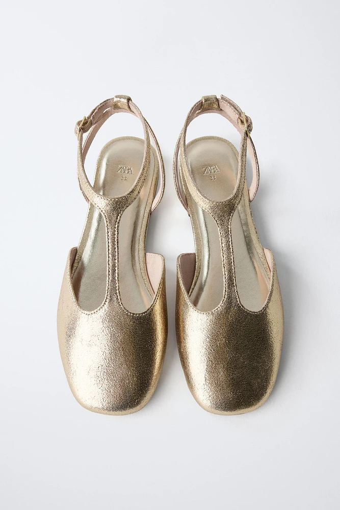 CHAUSSURES OUVERTES À L'ARRIÈRE