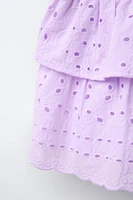 SCHIFFLY RUFFLE WAIST SKIRT