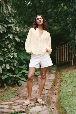 SHORT Z1975 MOM FIT TAILLE HAUTE