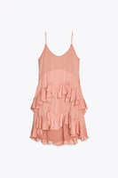 ZW COLLECTION SHORT RUFFLED DRESS