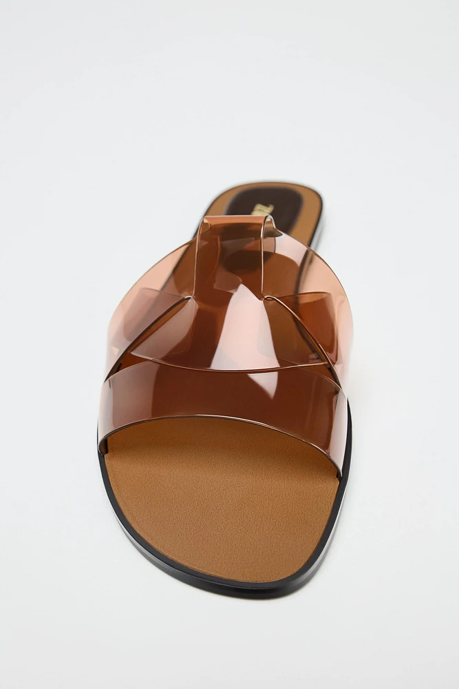 VINYL STRAP SLIDES