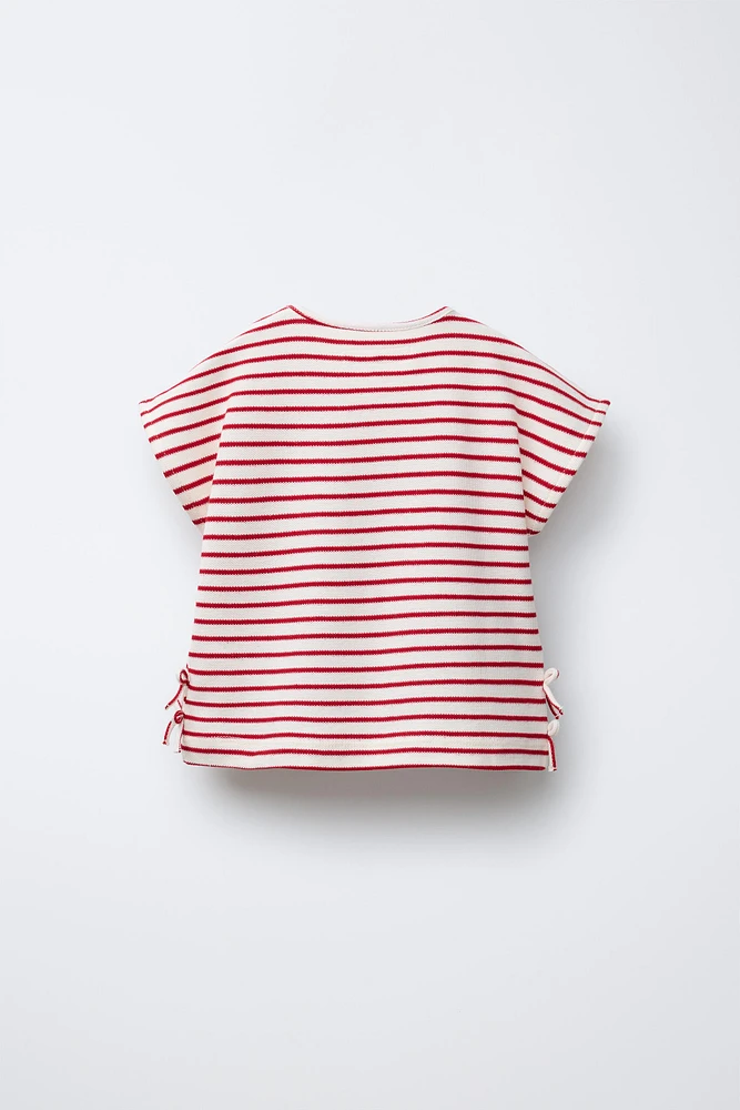 STRIPED PIQUÉ SHIRT