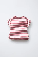 STRIPED PIQUÉ SHIRT