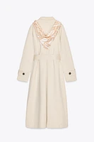 LONG SCARF TRENCH COAT