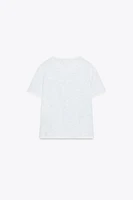 DOUBLE TEXT EFFECT T-SHIRT