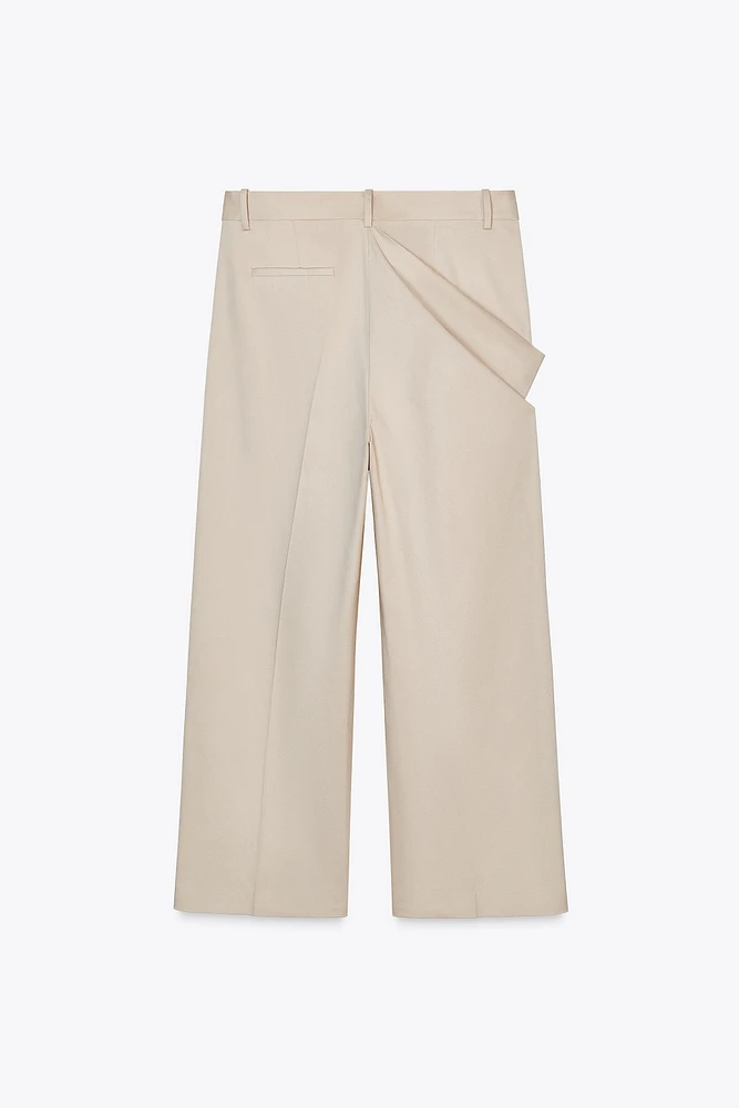 PANTALON À PLIS COLLECTION ZW