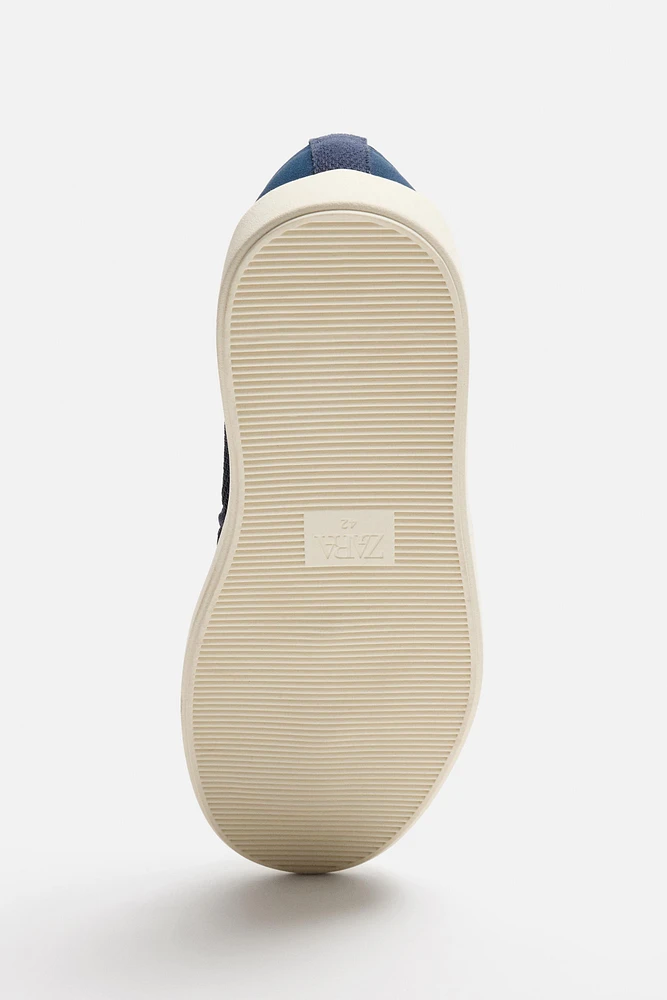 KNIT FABRIC SNEAKERS