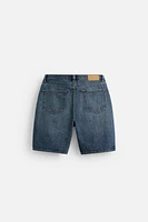 BERMUDA EN DENIM STRAIGHT FIT