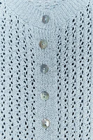 POINTELLE KNIT TOP