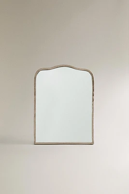 VANITY MIRROR WITH ENGRAVED DETAIL