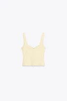 TOP INTERLOCK ZIP