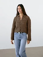 Veste en crochet