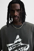T-SHIRT DÉLAVÉ IMPRIM