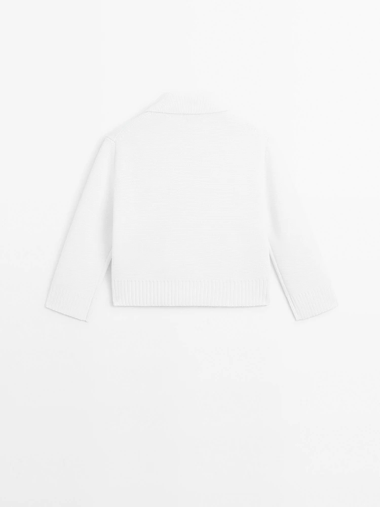 Cardigan en maille Milano à double boutonnage