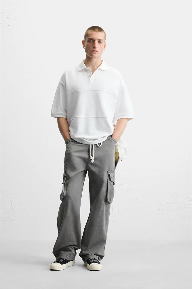 RELAXED FIT PIQUÉ POLO SHIRT
