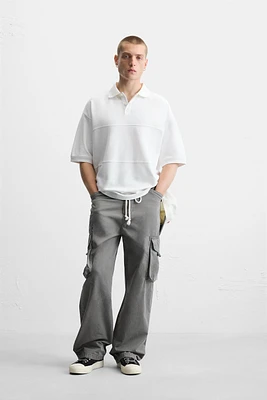 RELAXED FIT PIQUÉ POLO SHIRT