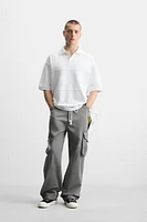 RELAXED FIT PIQUÉ POLO SHIRT