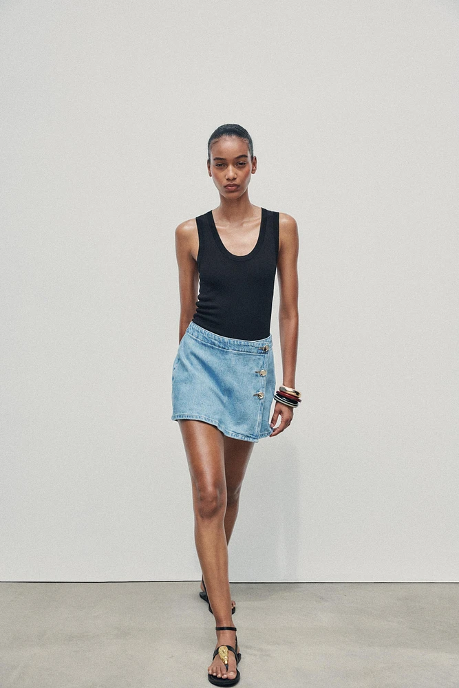 JUPE-CULOTTE Z1975 EN JEAN