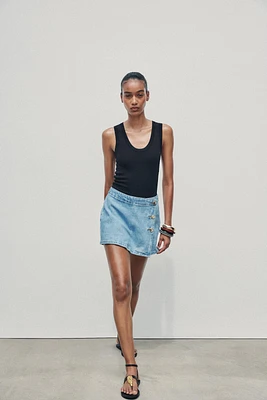 JUPE-CULOTTE Z1975 EN JEAN