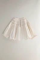 ENSEMBLE BÉBÉ NID D’ABEILLE ENFANT