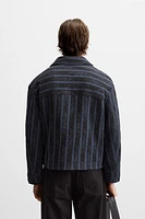 STRIPED JACQUARD JACKET