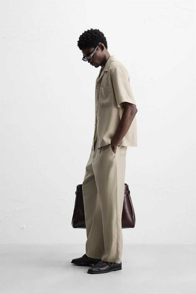 PANTALON EN MÉLANGE DE LYOCELL