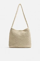 SAC PORTÉ ÉPAULE MACRAMÉ