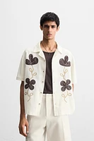 FLORAL EMBROIDERY SHIRT
