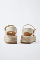 EMBROIDERED ESPADRILLES